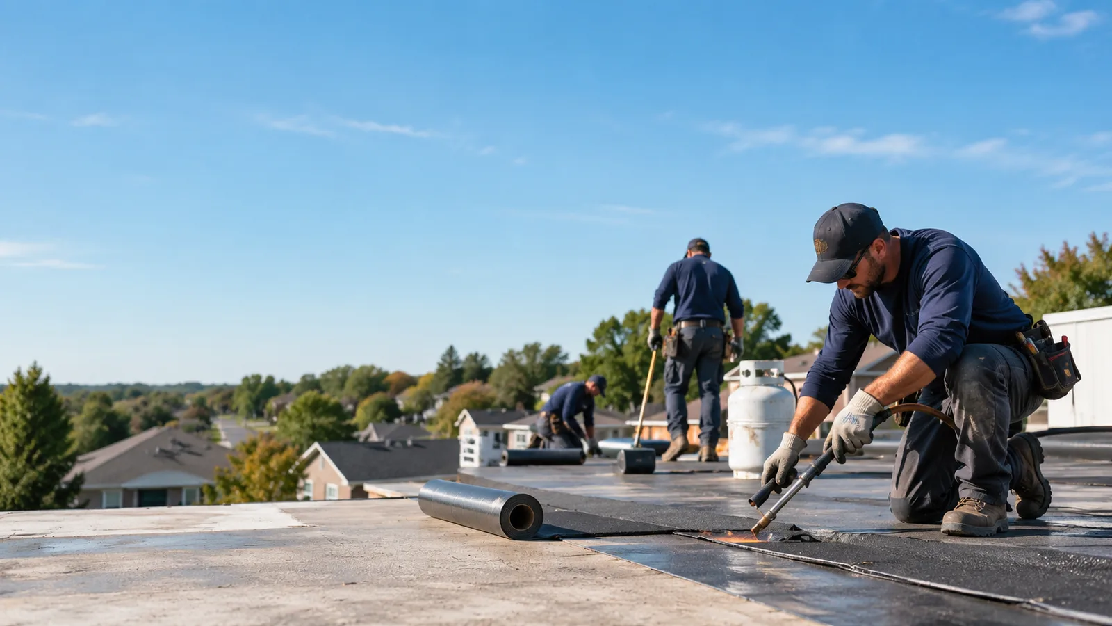 Flat Roof Leak Repair providers in Strandburg, SD
